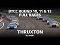FULL RACES BTCC Round 10 11 12 From Thruxton ITV Sport