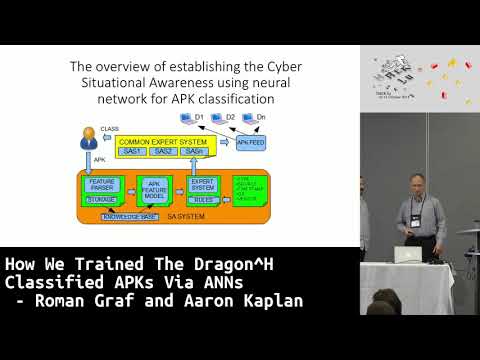 Hack.lu 2018: How We Trained The Dragon^W Classified APKs Via ANNs - Roman Graf and Aaron Kaplan