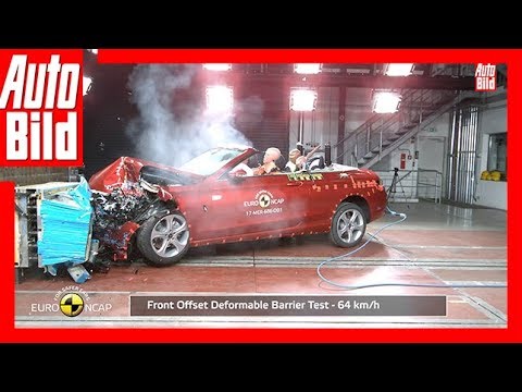 Crashtest Mercedes C-Klasse Cabrio (2017)
