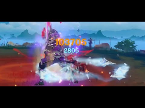 Diluc melt Masanori re-visit 18 secs 100k E3 (R1 Beacon) #genshin #diluc #原神 #ディルック #公儀