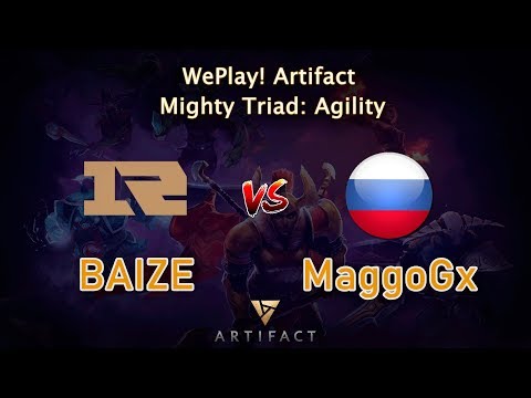 Baize vs MaggoGx - Group D | Artifact Mighty Triad: Agility | WePlay!