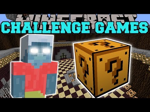 Minecraft: EVIL STEVE CHALLENGE GAMES - Lucky Block Mod - Modded Mini-Game