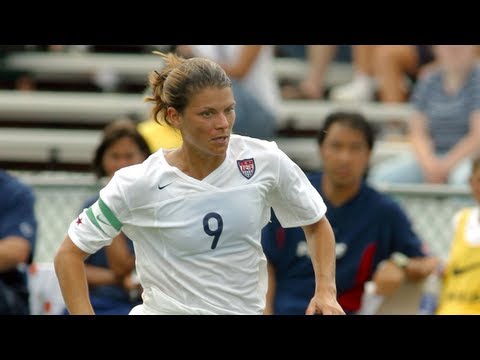 WNT vs. Brazil: Mia Hamm Goal - May 22, 1999