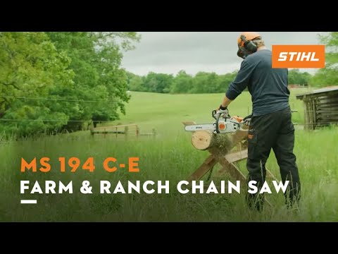 Stihl MS 194 C-E 16 in. Lightweight Bar in Kerrville, Texas - Video 1