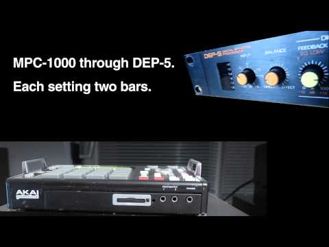 Roland DEP-5 - three HQ demos - comparison to other reverb units