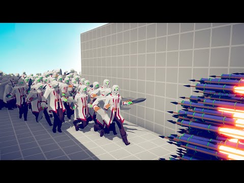 100x ZOMBIE ASSASSINS vs EVERY GOD - TABS | Totally Accurate Battle Simulator 2022