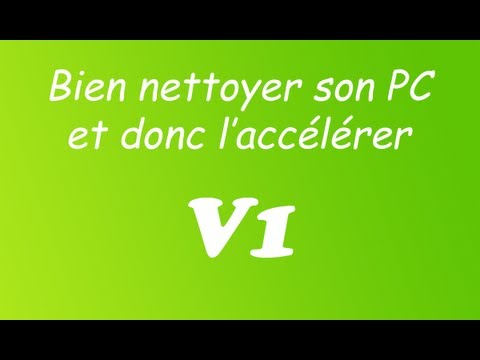 comment nettoyer pc trop lent