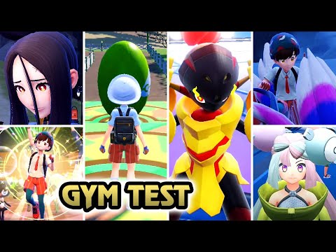 Pokémon Scarlet & Violet - All Gym Test Challenge