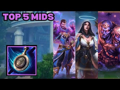 Top 5 Mids By A Deity Smite 2 Player