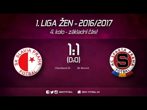 Reportáž: Slavia - Sparta 1:1 (4. kolo 1. ligy žen 3.9.2016)
