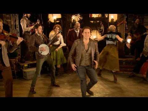 The Roundabout Theatre Company revival of Alfred Uhry and Robert Waldman’s musical comedy "The Robber Bridegroom" opened March 13 at the Laura Pels Theatre. Directed by Alex Timbers, it stars Steven Pasquale as Jamie Lockhart, Leslie Kritzer as Salome and Ahna O’Reilly as Rosamund.
