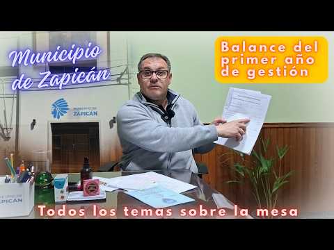 Balance del primer año de gestión del Municipio de Zapicán (Lavalleja-Uruguay)