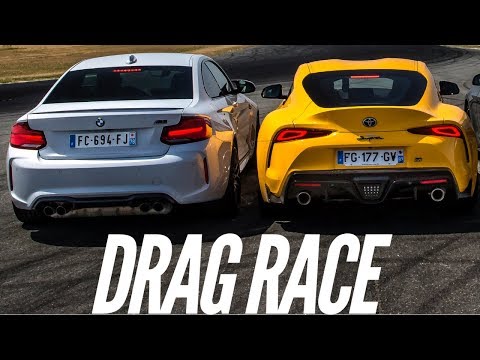 Drag Race : BMW M2 Competition VS Toyota GR Supra