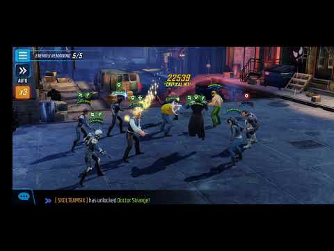Shield vs Defender's Marvel Strike Force MSF (THE FURY AND AGENT COULSON SMACK DOWN!!!!)