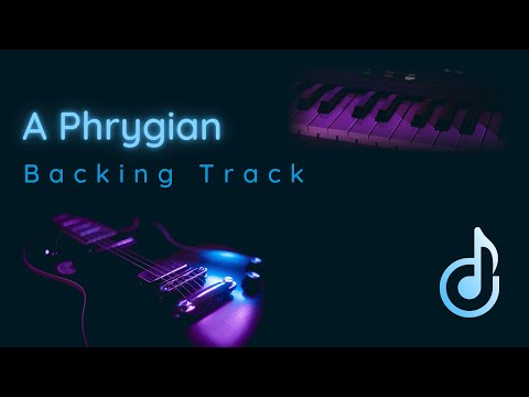 A Phrygian - Backing track for guitar