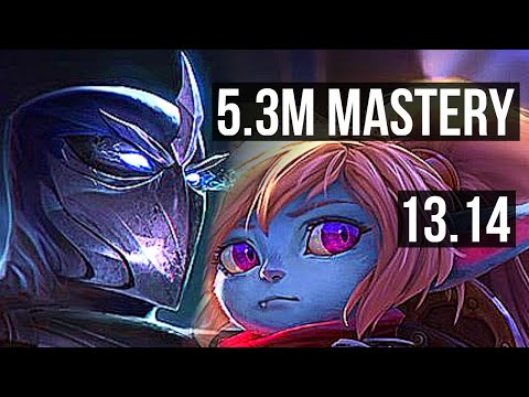 SHEN vs POPPY (TOP) | 5.3M mastery, 8/0/5, Legendary, 500+ games | NA Master | 13.14