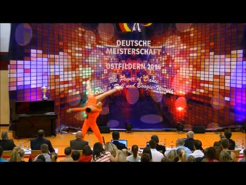 Julia GEISHAUSER und Patrick PFALLER, DM Ostfildern, 28.06.2014, R´n´R Akro ER