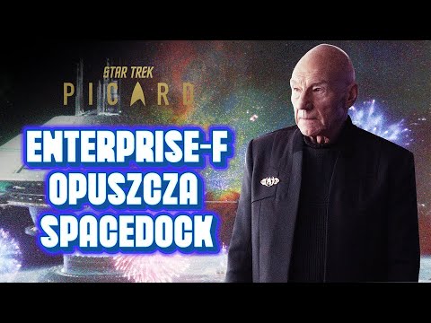 Enterprise-F opuszcza Spacedock | Star Trek: Picard | Prime Video Polska