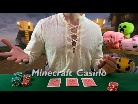 Friendly Minecraft Casino Dealer | ASMR Roleplay