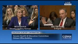 The Worst of Betsy DeVos Highlights  - Bernie Sanders, Elizabeth Warren, Tim Kaine, and Al Franken