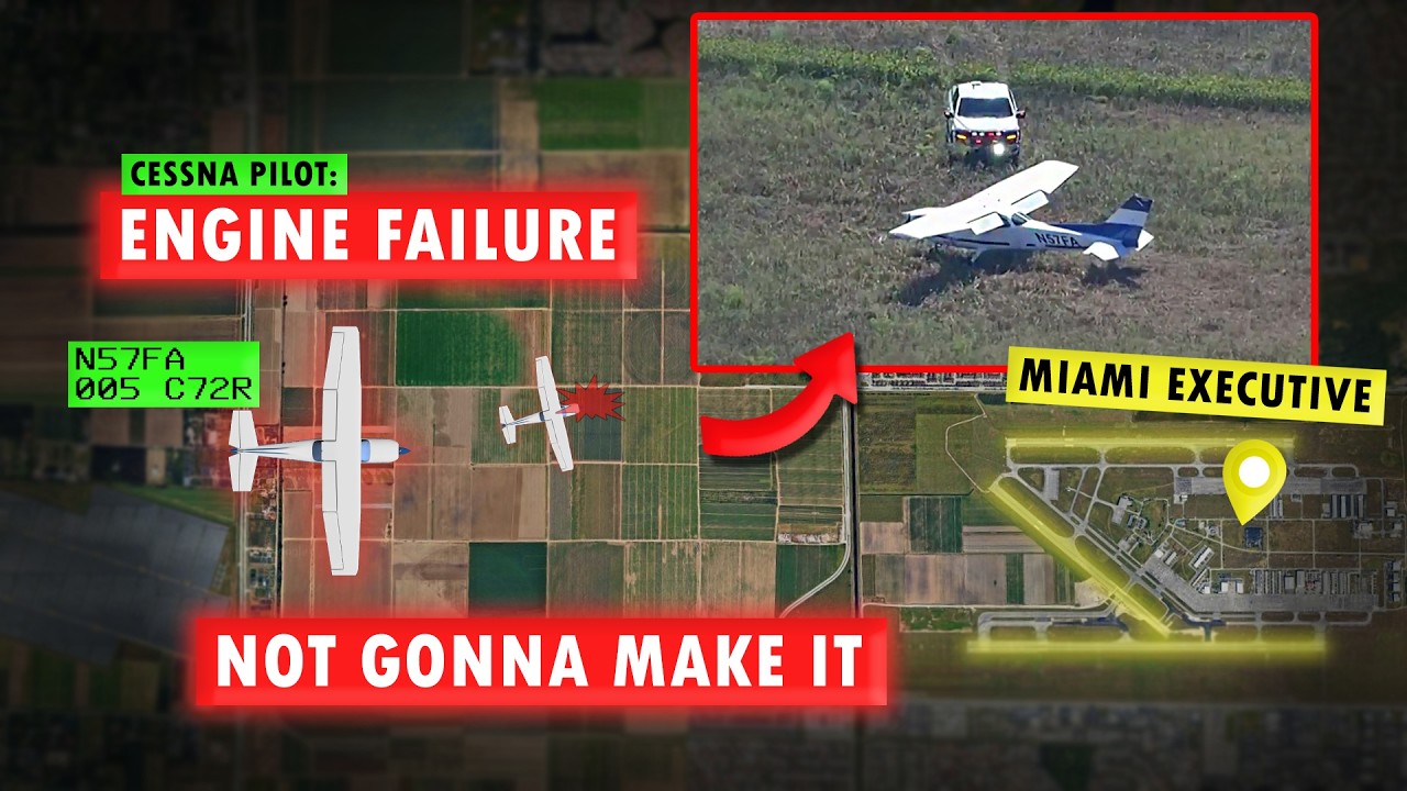 Downed Aircraft near Miami Exec | "I Don't Think I'm Going to Make it"