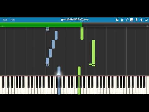 Menuet en LA mineur (Minuet in A minor) - Johann KRIEGER  synthesia
