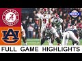 #3 Alabama vs Auburn Highlights (INSANE OVERTIME THRILLER!) | 2021 Iron Bowl | 2021 College Football