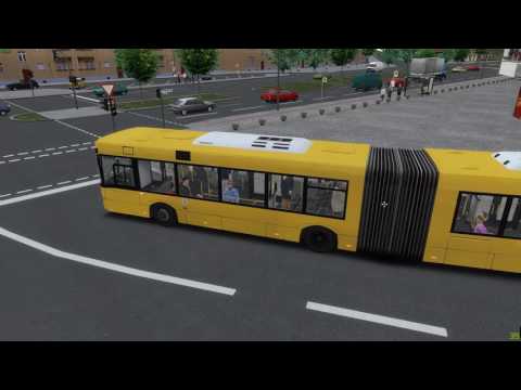 Omsi 2 Ligne 137 Map Berlin :  Hahneberg - U Rathaus Spandau