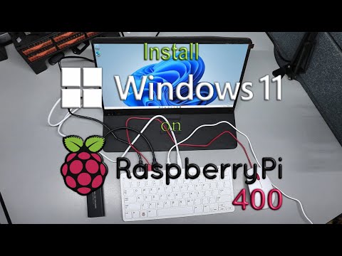 Install Windows 11 on Raspberry Pi 400