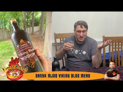 Drinking the Blod of a Viking! KrevatAttack Mead Review