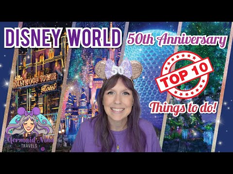 Disney World 50th Anniversary Plans 2021 - TOP 10 List