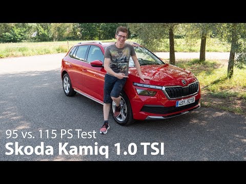 2019 Skoda Kamiq 1.0 TSI 95 vs 115 hp Driving report / Test of the 3-cylinder city SUV - Autophorie