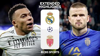 Real Madrid vs. Monaco: Extended Highlights | UCL League Phase MD 7 | CBS Sports Golazo
