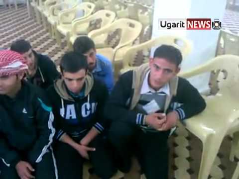 تأمين انشقاق مجموعة من العساكر عن قوات النظام من حواجز مدينة عسال الورد من قبل لواء صقور الأمويين في القلمون في ريف دمشق