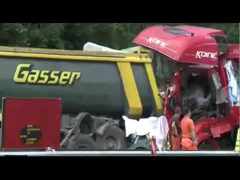 Unfall Gotthard Tunnel