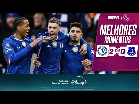 Gols e lances de Chelsea x Everton