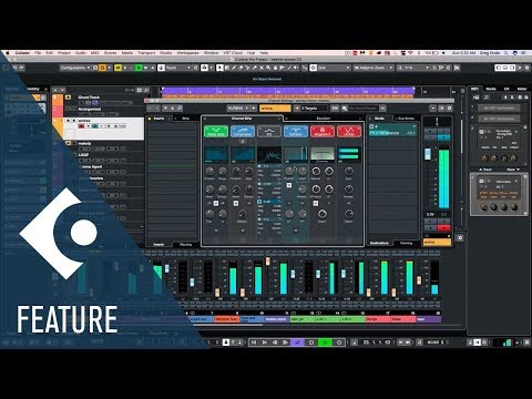 Redesigned Channel Strip | New Features in Cubase 10