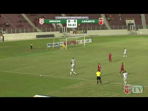 SERGIPE 0 X 0 LAGARTO - 1ª Parte - (Transmissão ao vivo) - 27/03/2019