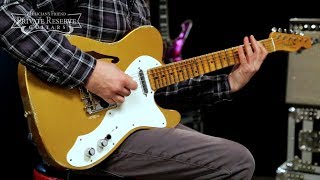 Video thumbnail for Fender Custom Shop NAMM Limited Edition ‘50s Relic Thinline Telecaster Electric Guitar by Musician's Friend