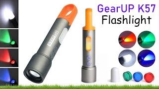 GearUP K57 Multifunctional Rechargeable Torch | Powerful LED Flashlight Review