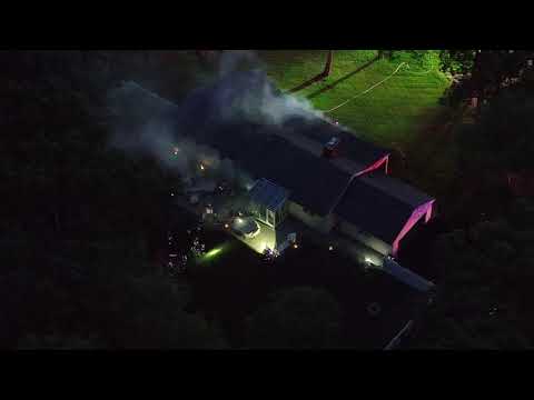 016 - Mount Tabor Volunteer Fire Department - Puddingstone Road House Fire  DJI 0016  JUNE-04-2023