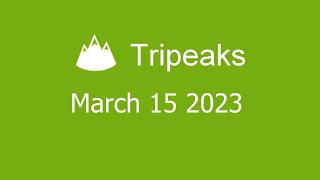 Microsoft Solitaire Collection - Tripeaks - March 15 2023