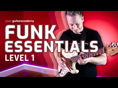 Essential Funk Guitar Lessons [Lesson 1 of 20]