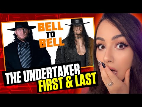 Girl Watches Pro Wrestling - The Undertaker's First and Last Matches in WWE - Bell to Bell