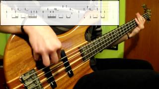 Mudvayne - Happy? (Bass Cover) (Play Along Tabs In Video)