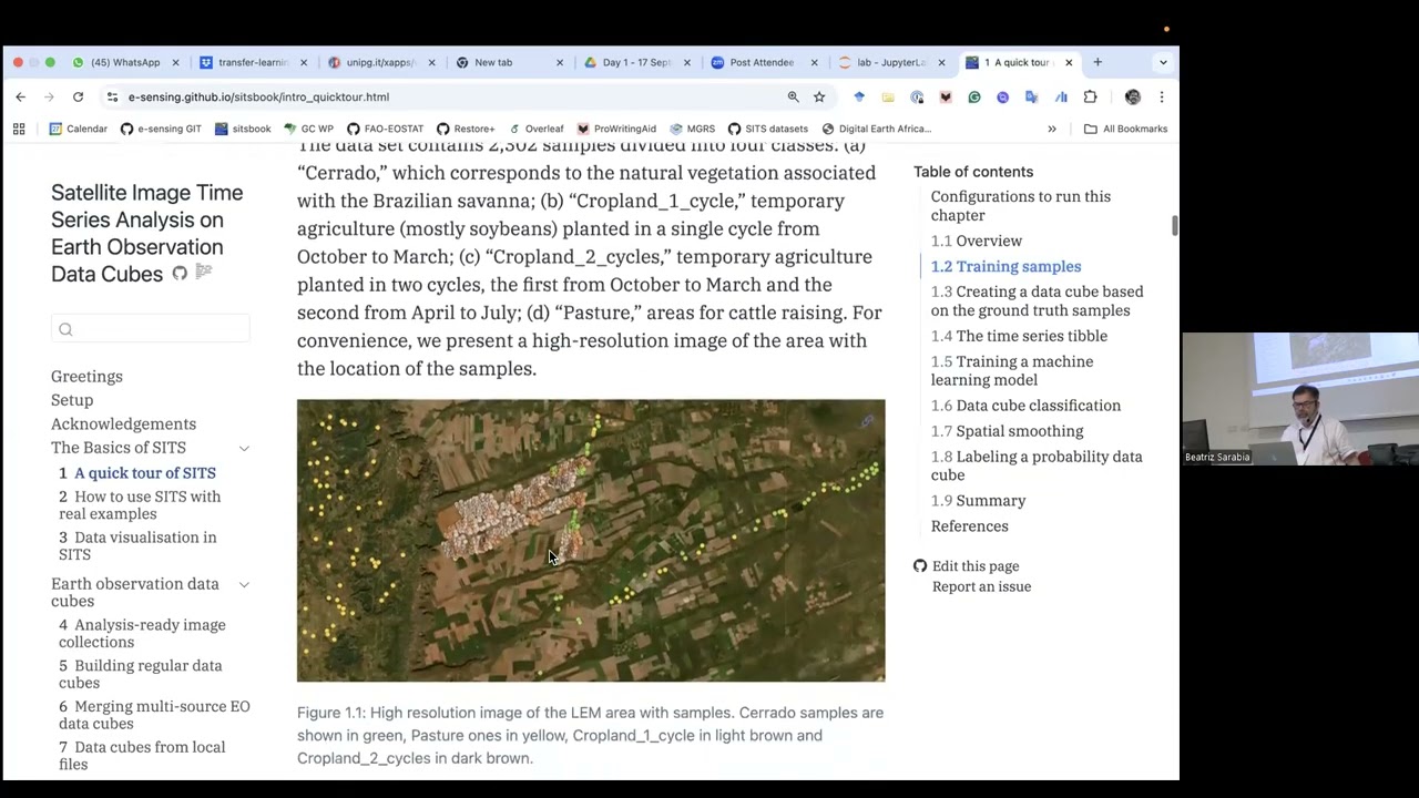 Gilberto Camara: Multi-language support for image time series analysis using SITS
