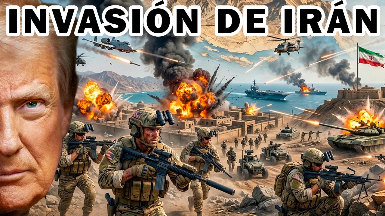🇮🇷⚠️🇺🇸 ¡EE.UU. se prepara para INVADIR IRÁN por TIERRA!🔥