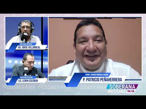 Actividades por la Navidad. P. Patricio Peñaherrera, Parrc. Parroq Urbana La Mana, Radio Soberana