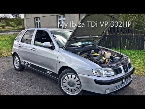 MY RACE CAR SEAT IBIZA TDI VP 302HP@TEST ACCELERATION 100-200KM/H@SOUND EXHAUST 63.5mm ETC.|VORY TDI