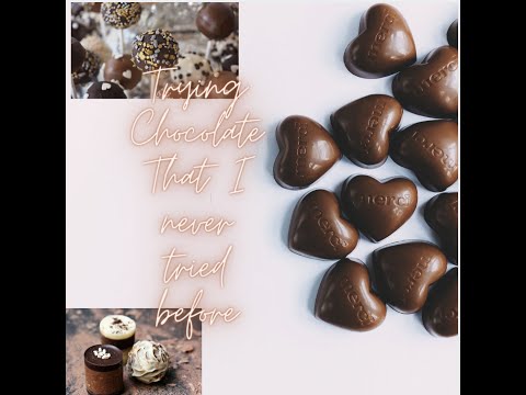 Trying a chocolate 🍫 that I never tried before 🤔